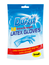 Duzzit 18pc Small Latex Gloves